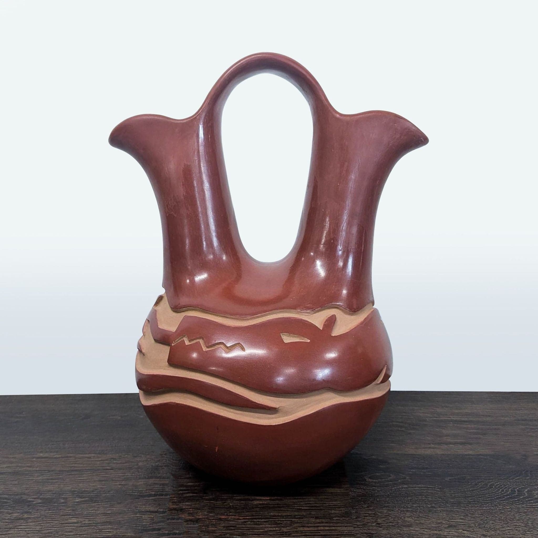 Ceramic Double Neck Ewer