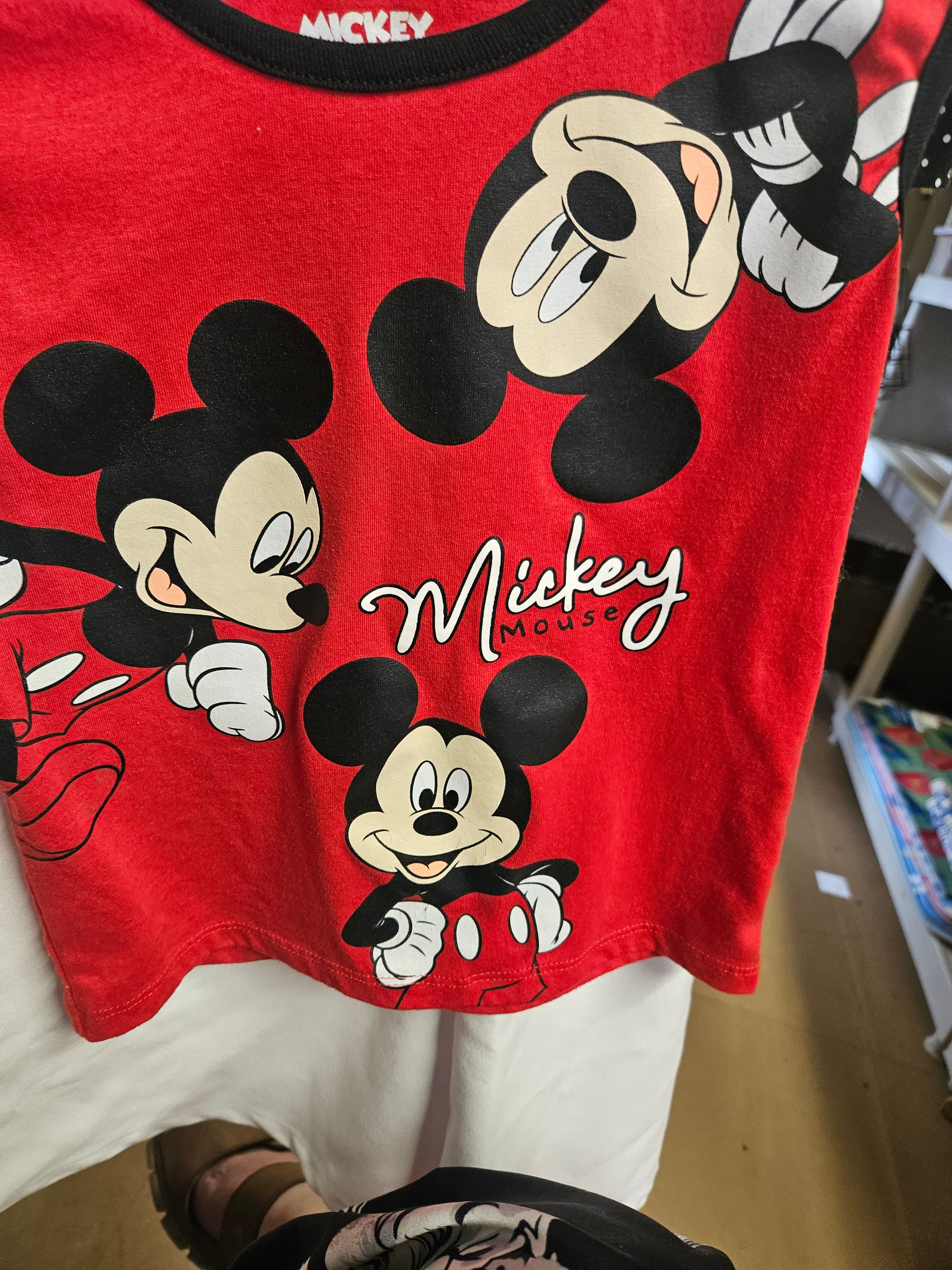Disney Mickey Mouse Red T-Shirt 4T