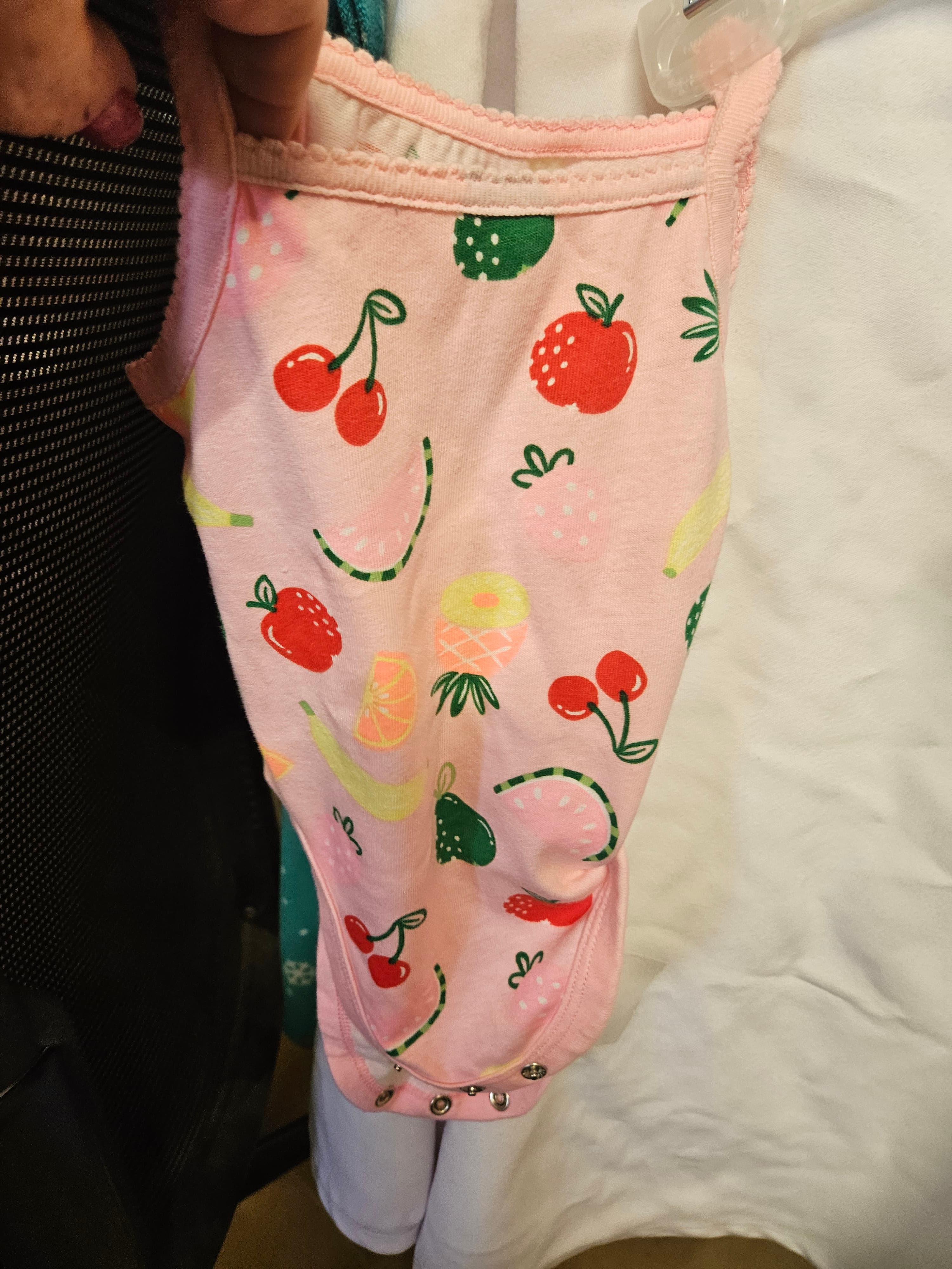 Garanimals Baby Girl Fruit Print 2 piece set 3-6M