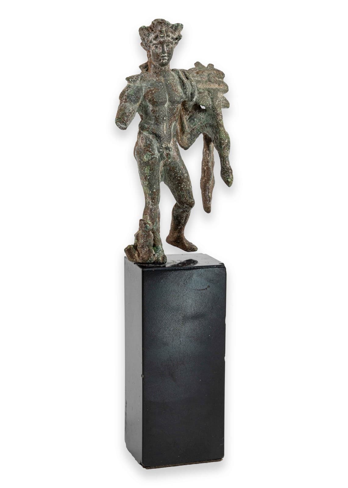 1st Century AD Roman Bronze Statuette of Mercury Polykleitos Classic Antiquities
