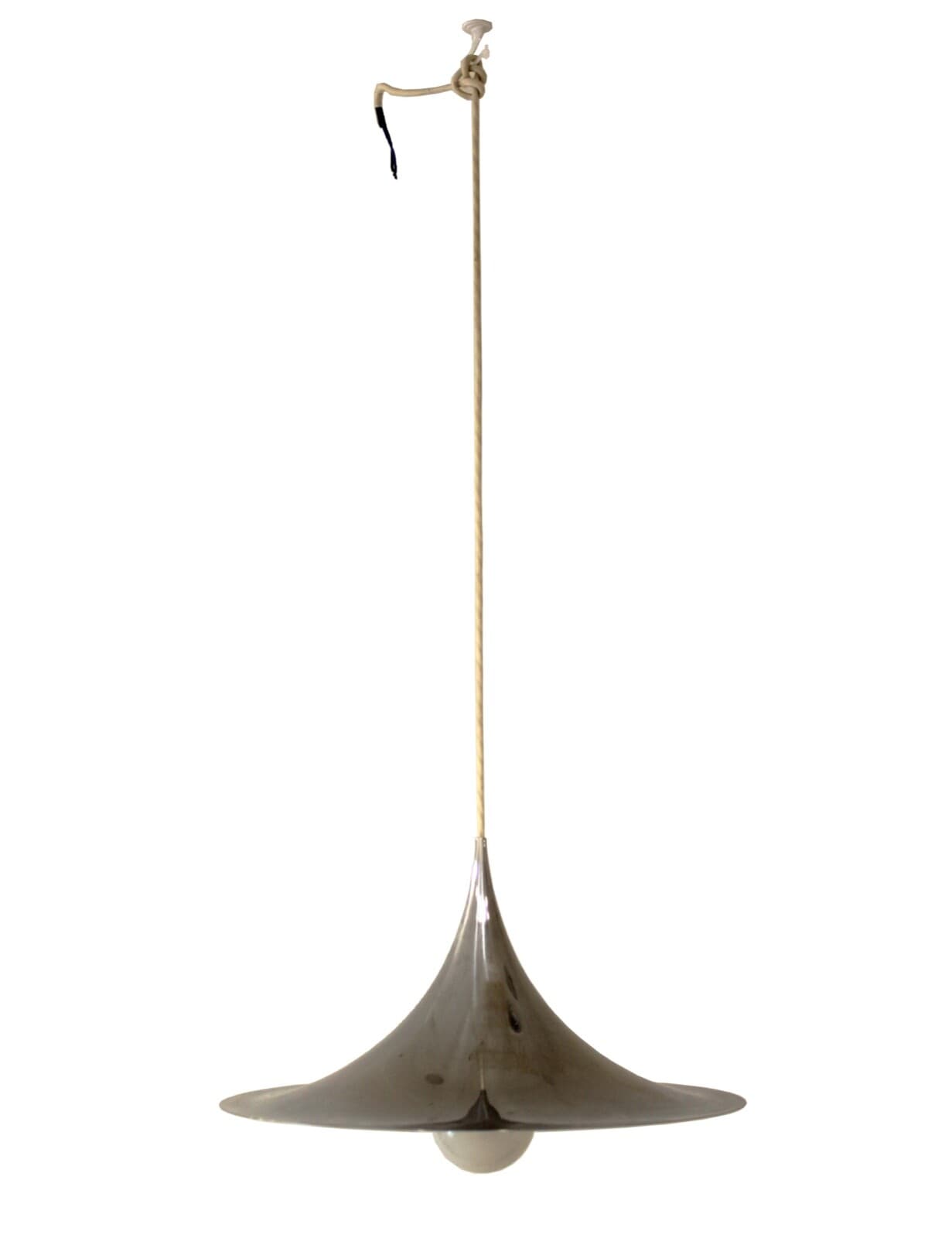 Modern Semi Pendant Chrome Decorative Lamp by Thorup & Bonderup