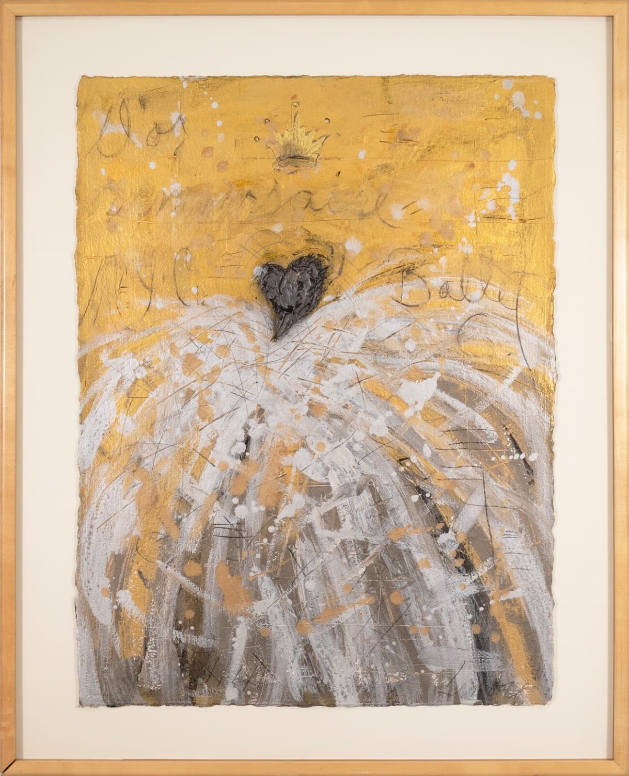 Lenore Gimpert Tutu Series The Detroit Opera House Signed Mixed Media on Paper