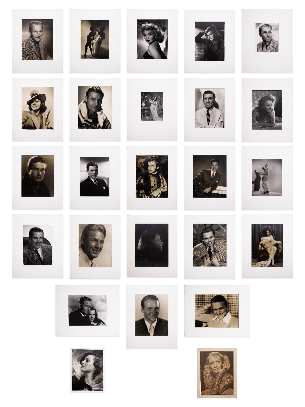 Whitey Schafer - MGM Studio Portraits, 1940s Vintage Silver Gelatin Prints