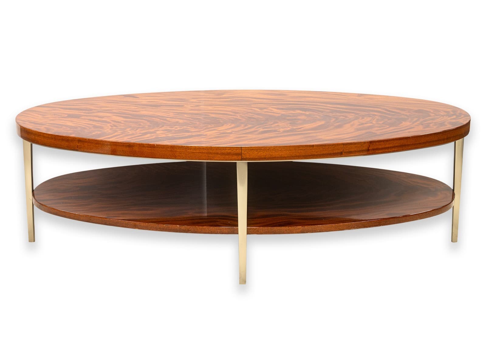 Vintage Greg Sheres Italian Mahogany Verite Collection Cocktail Coffee Table