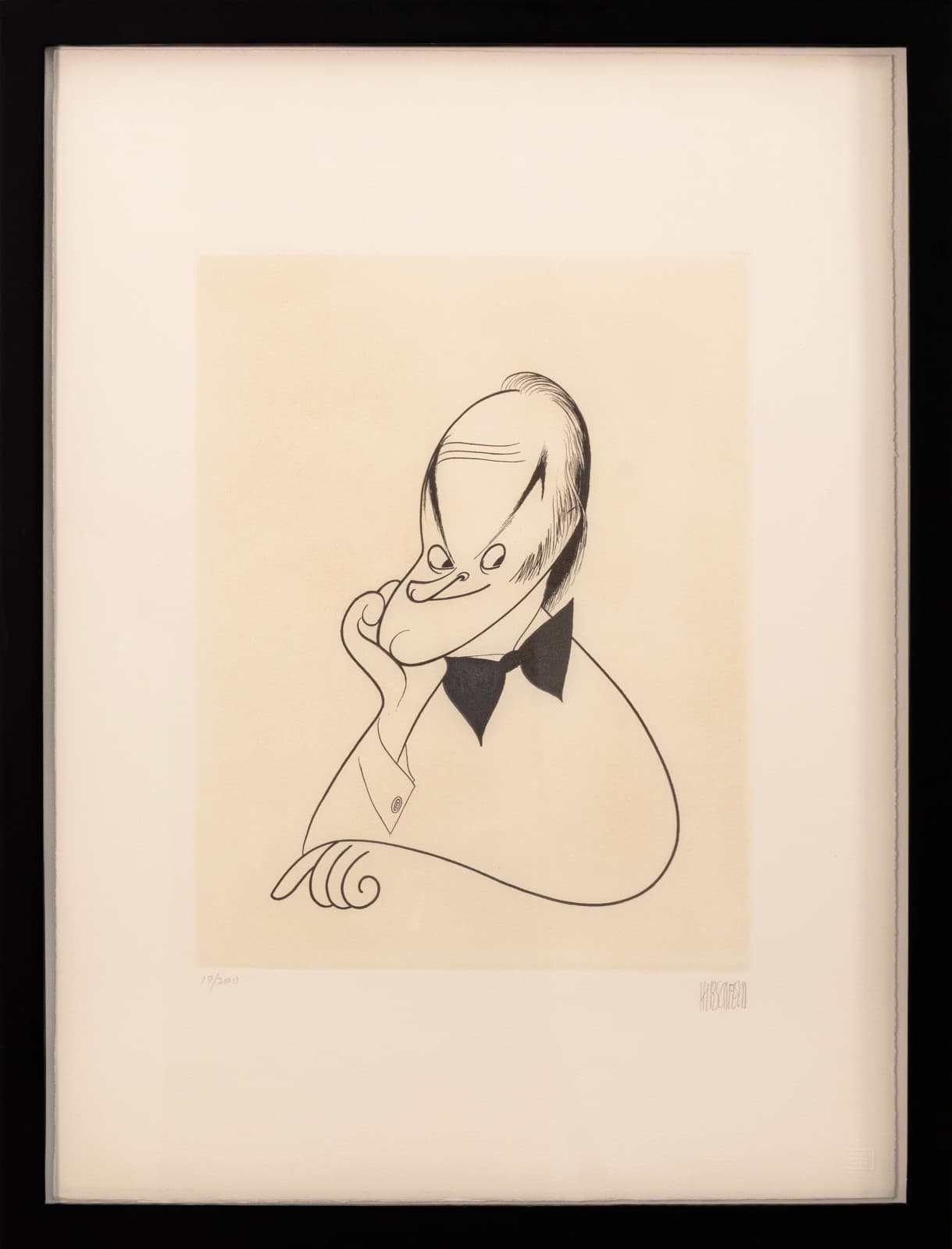 Al Hirschfeld - Bob Hope, 1983 Signed Lithograph on Paper 17/200 Hollywood