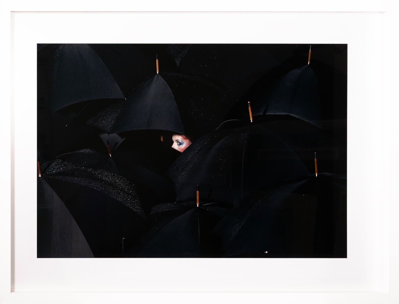 Guy Bourdin Vogue Paris December 1976 Fashion Photography Archival Print Framed