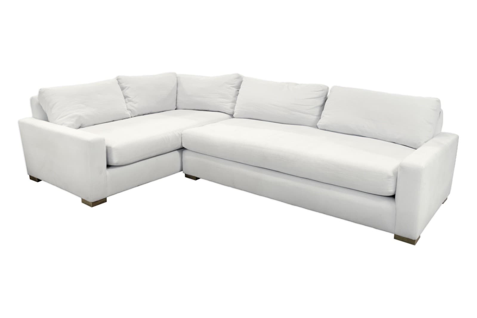 Restoration Hardware 2 Piece Chaise Left Maxwell Sectional