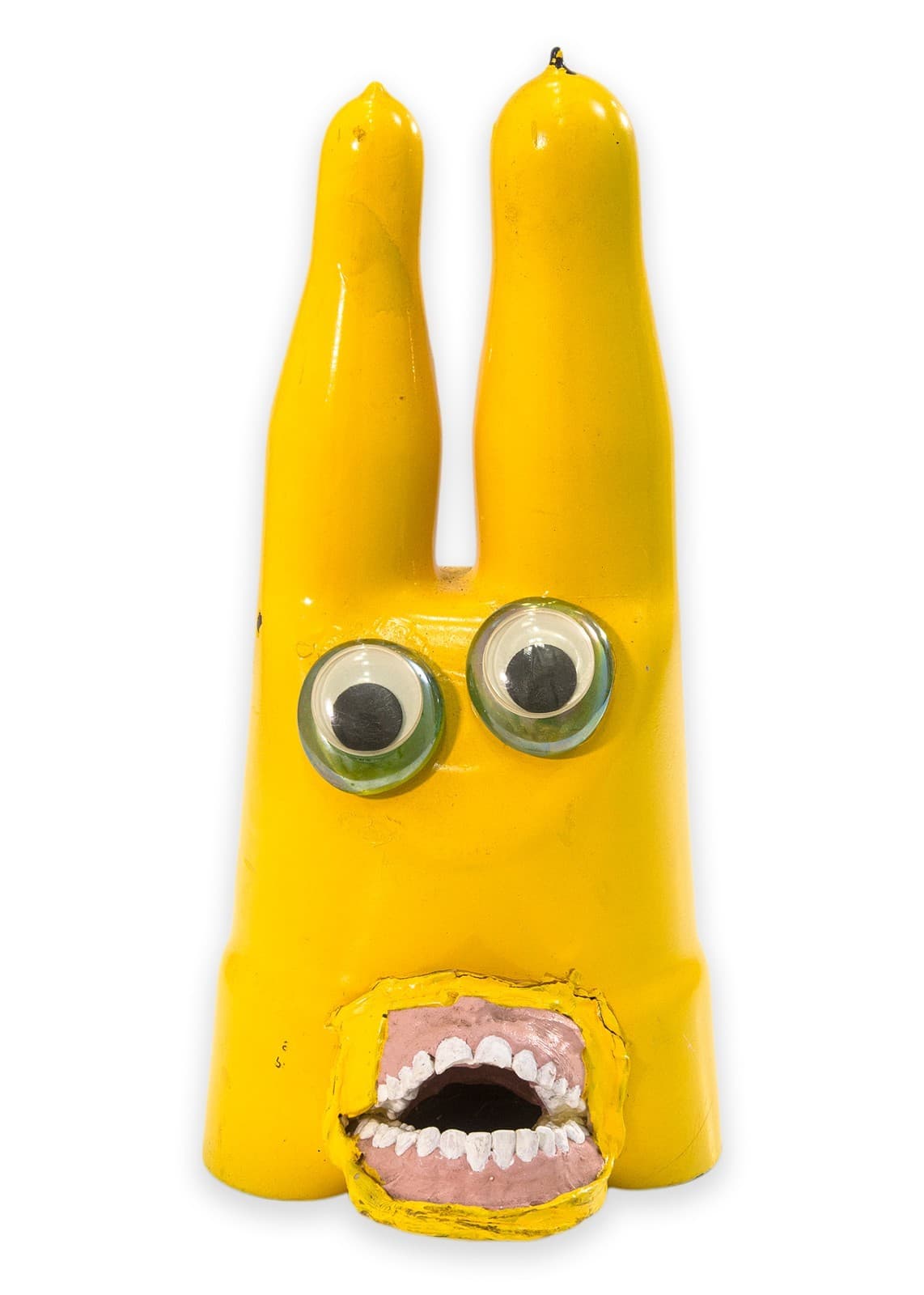 Tim Burke I’m Not Crazy Mixed-Media Contemporary Sculpture c. 2000s Outsider Art