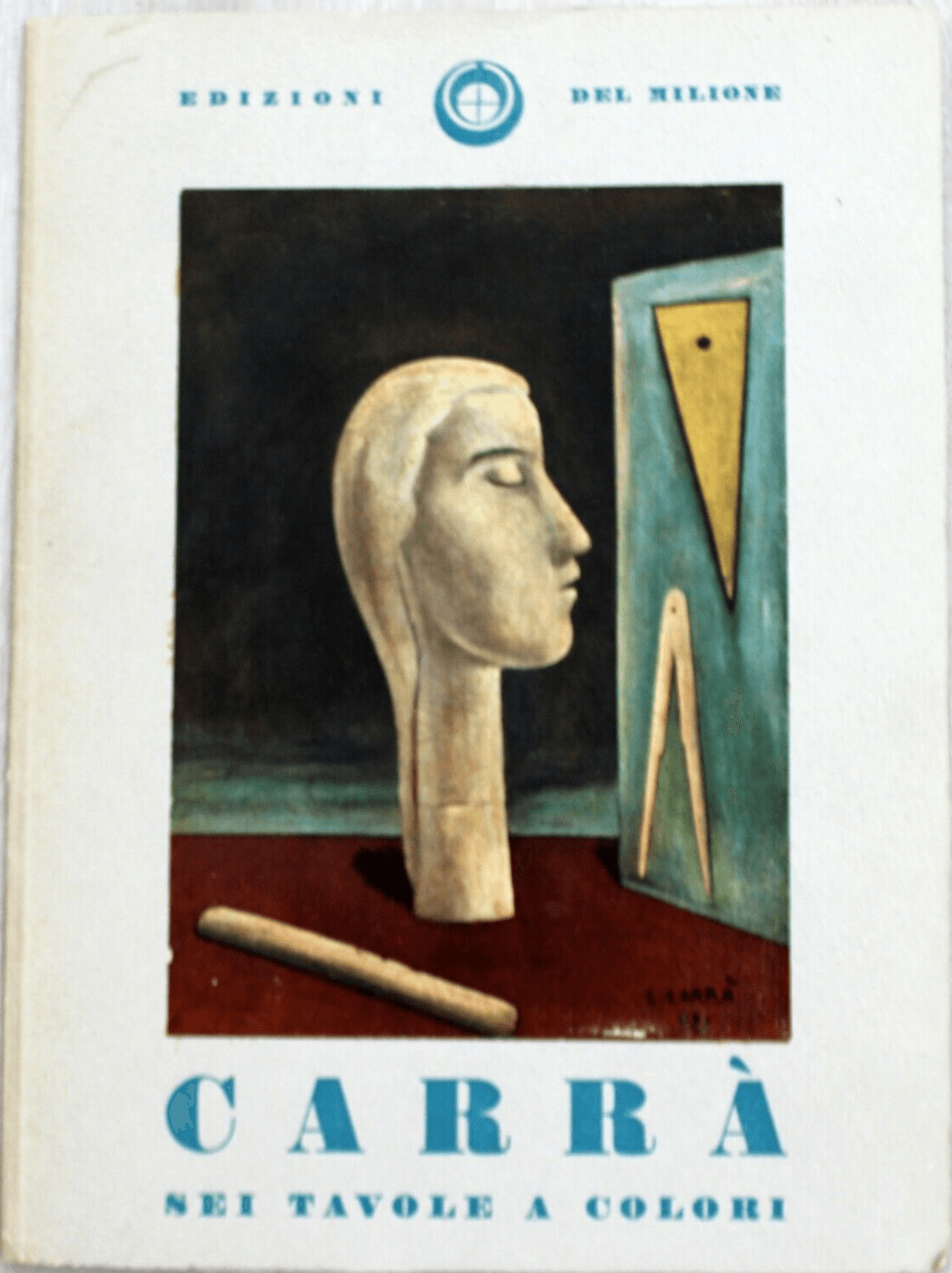 Early 20th Century Modern Carra Sei Tavole a Colori Paper Art Book Suite Lithos