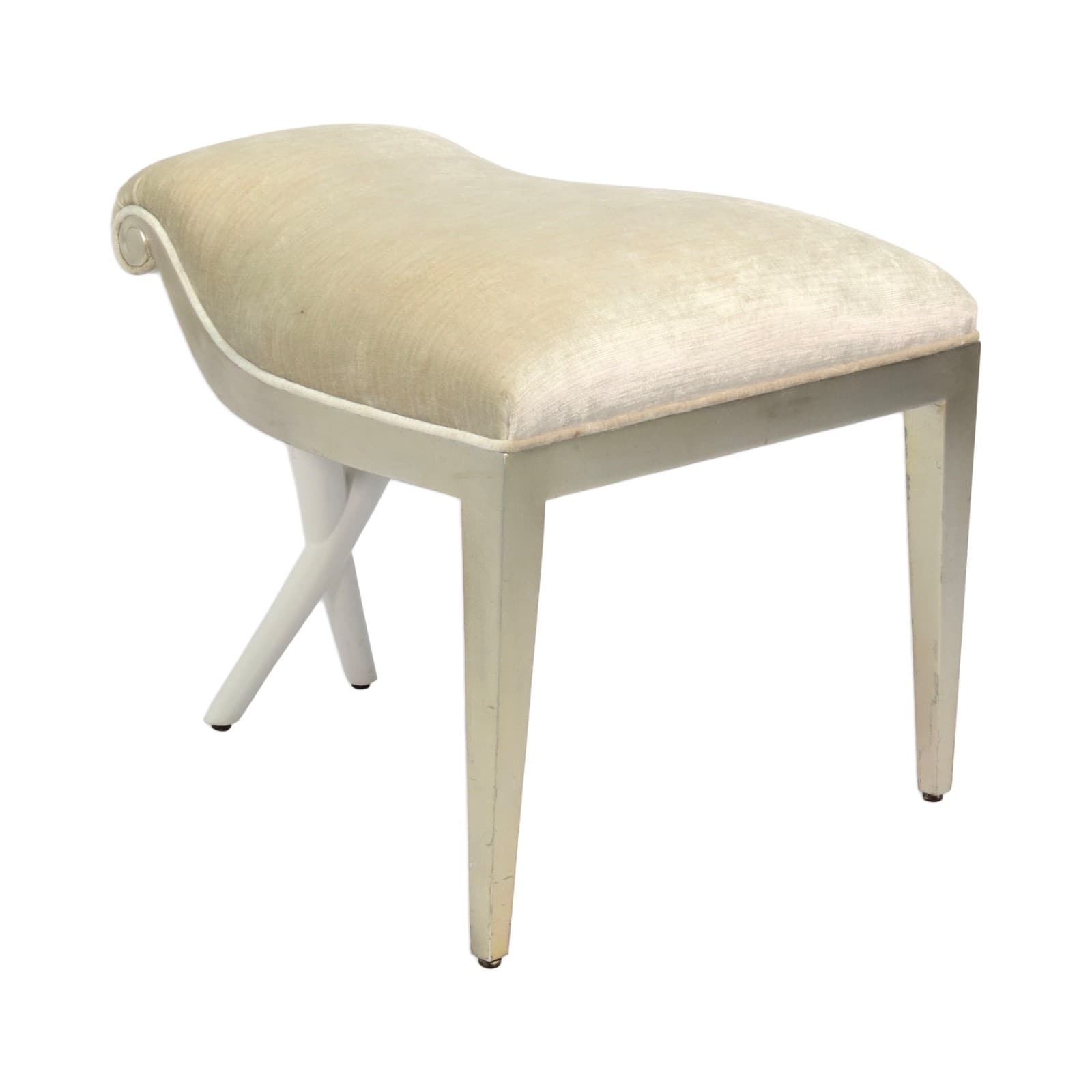 Christopher Guy Ferragamo Crossed Leg Vanity Stool