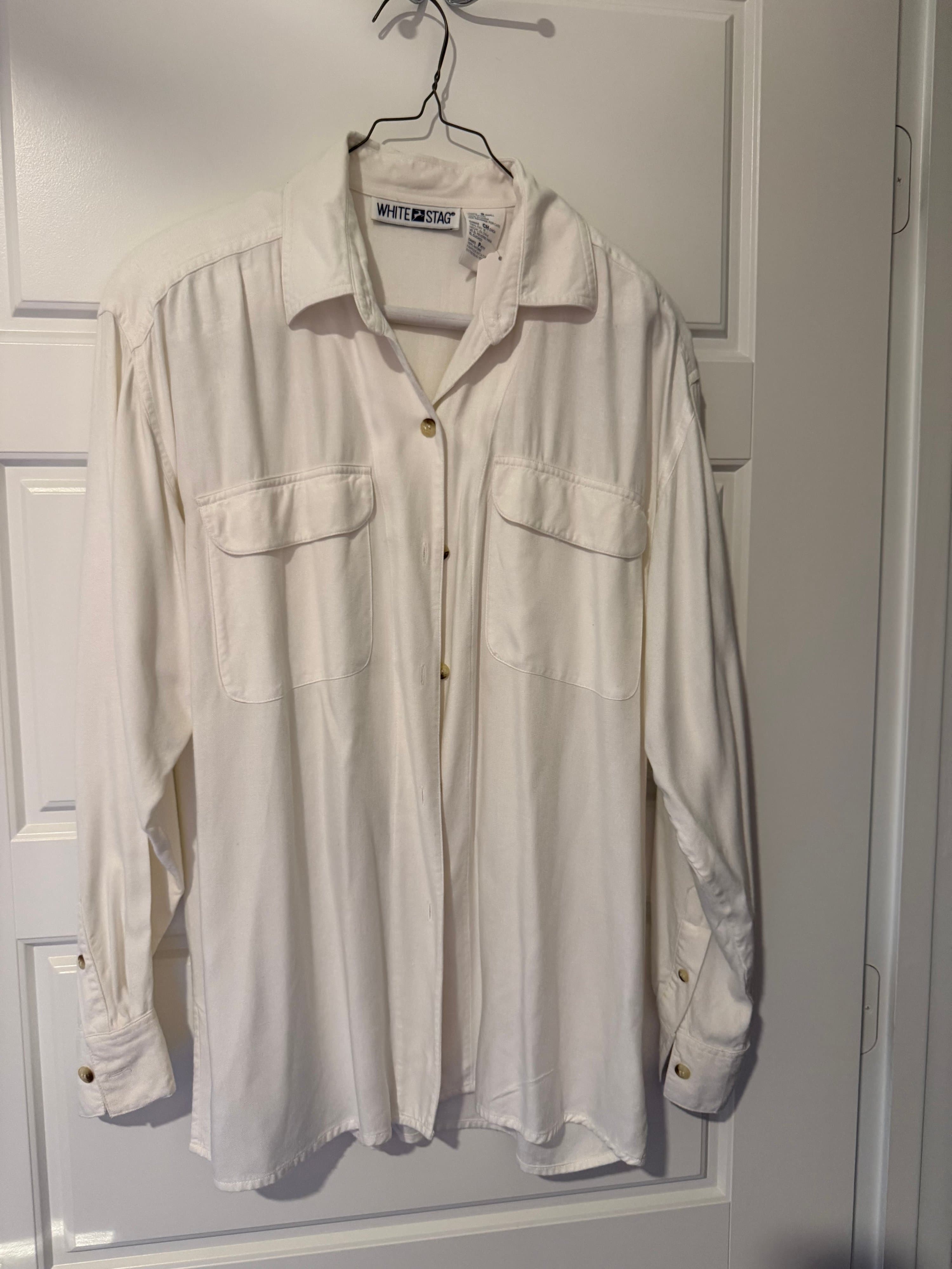 White Stag Women's Rayon Shirt Small