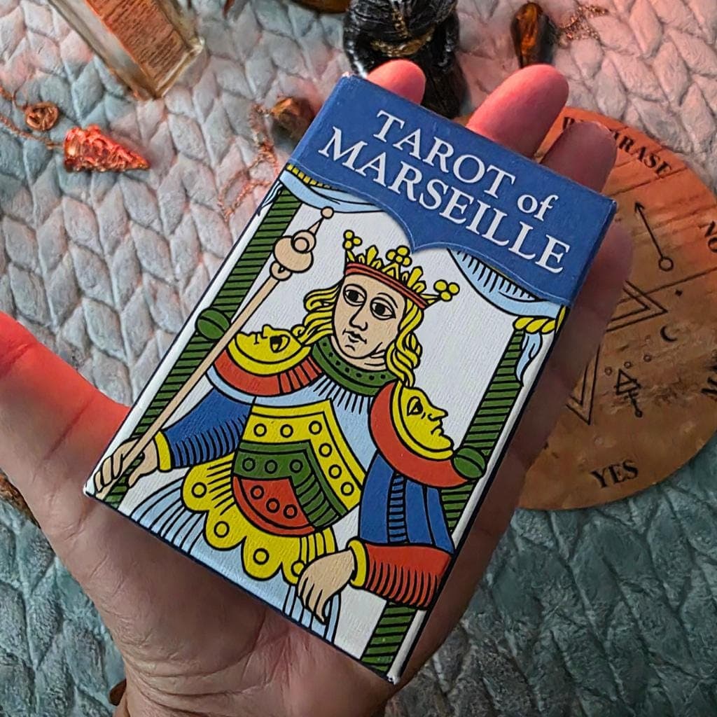 Lo Scarabeo Tarot of Marseille Deck – Complete 78-Card Deck with Instructions