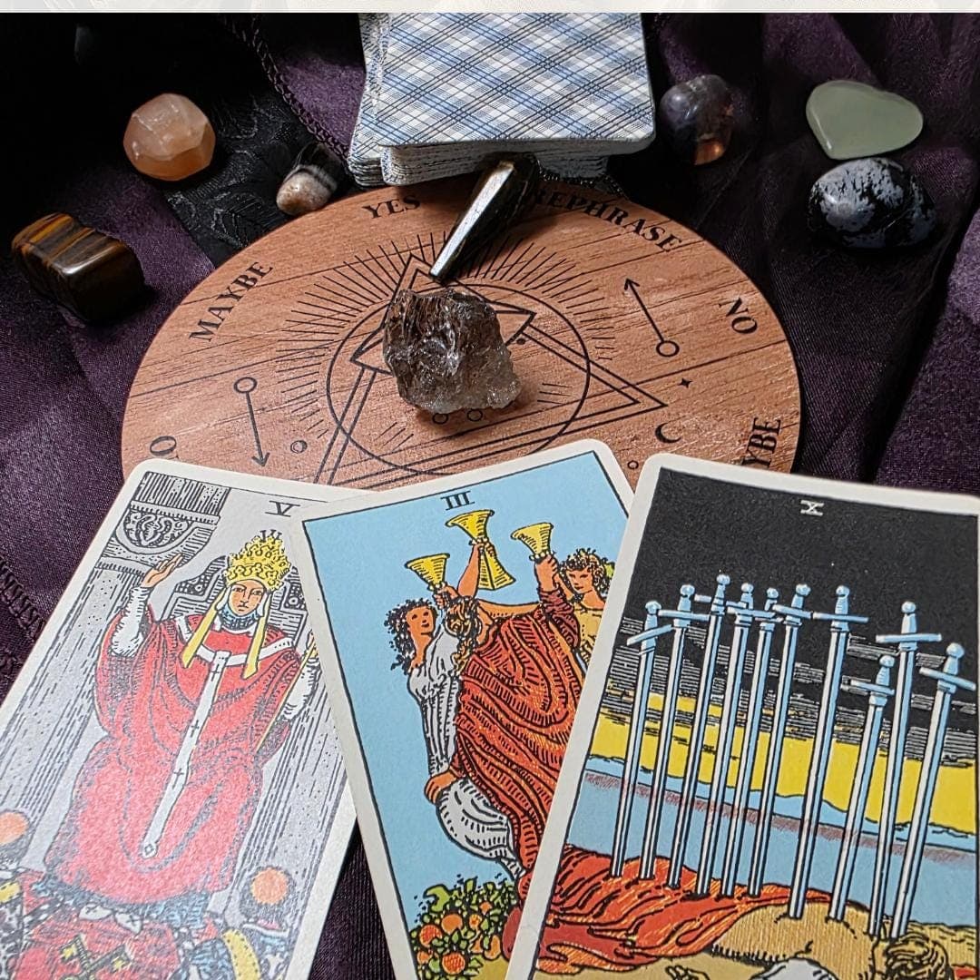 Venerable 1971 Rider Tarot Deck — Rare Blue Plaid Backs — Authentic Swiss-Print