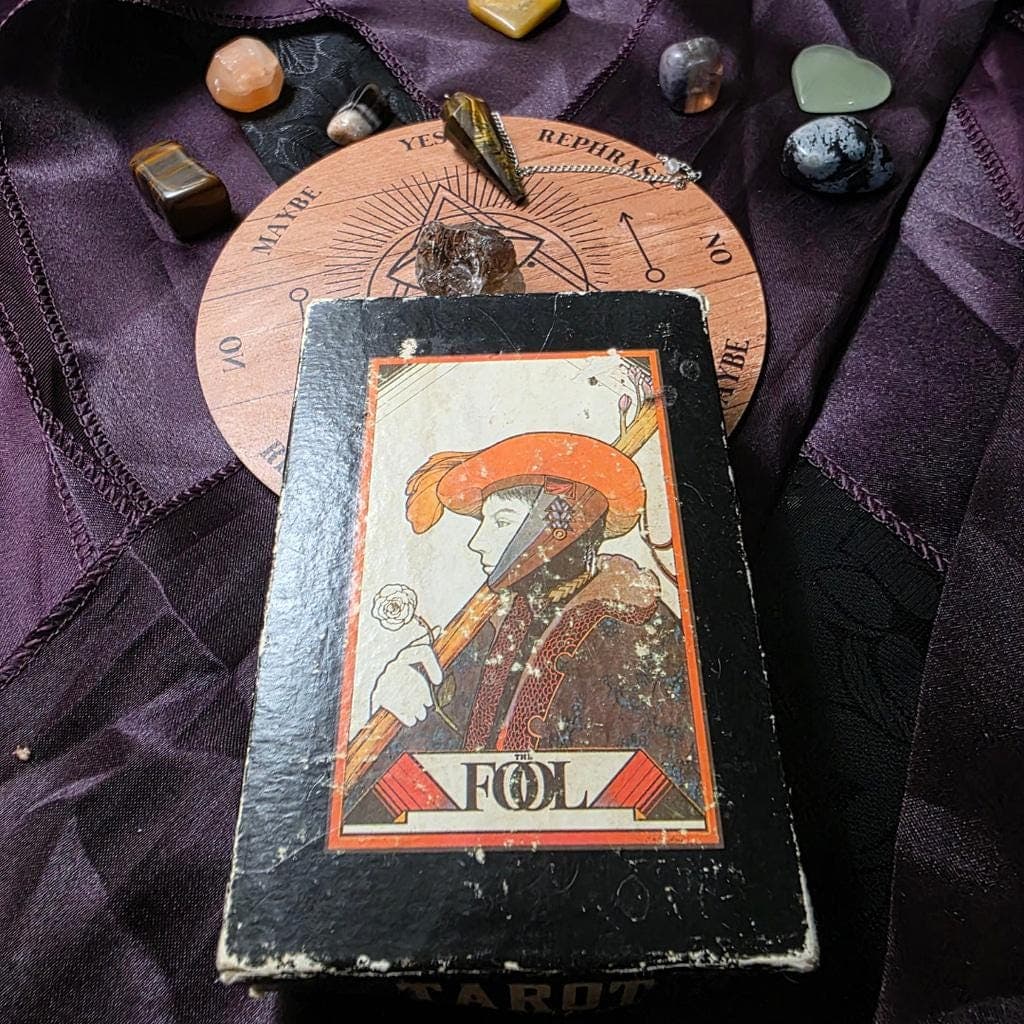 RARE 1970 First Edition Aquarian Tarot | Morgan Press (Dobbs Ferry)