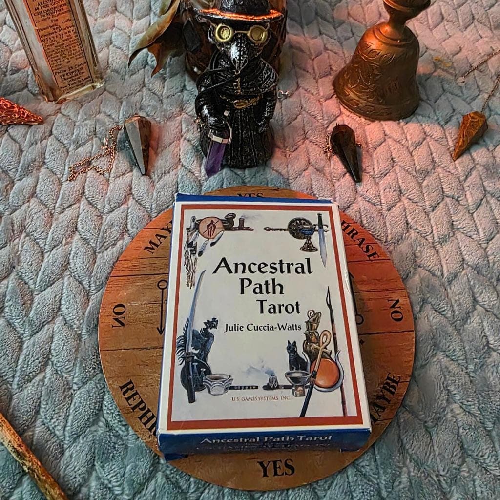 Vintage 1995 Ancestral Path Tarot Deck First Edition Julie Cuccia-Watts (Out of Print)