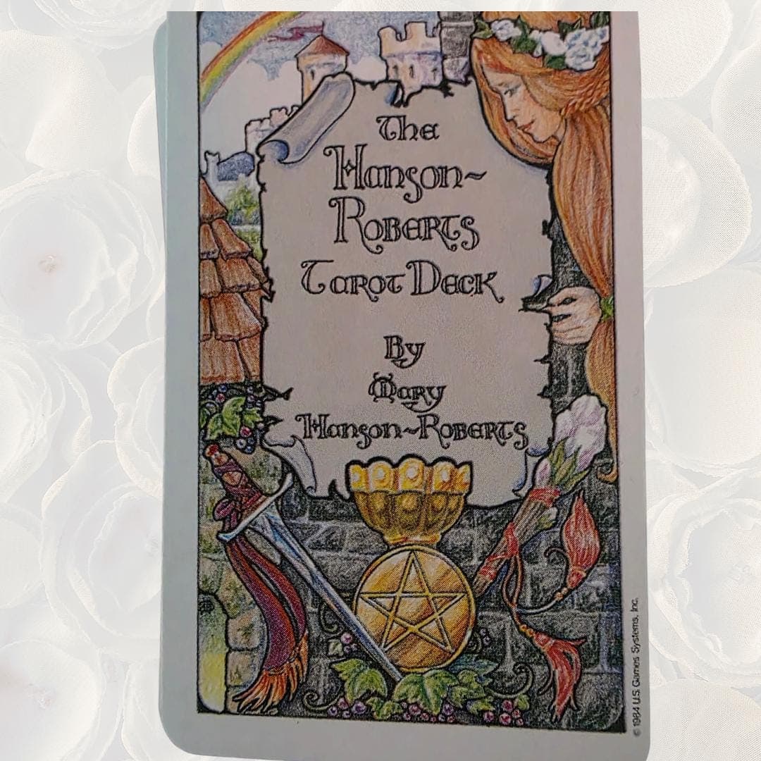 Vintage Hanson-Roberts Tarot Deck Mini Edition – 1984 Out of Print with Book & Pouch