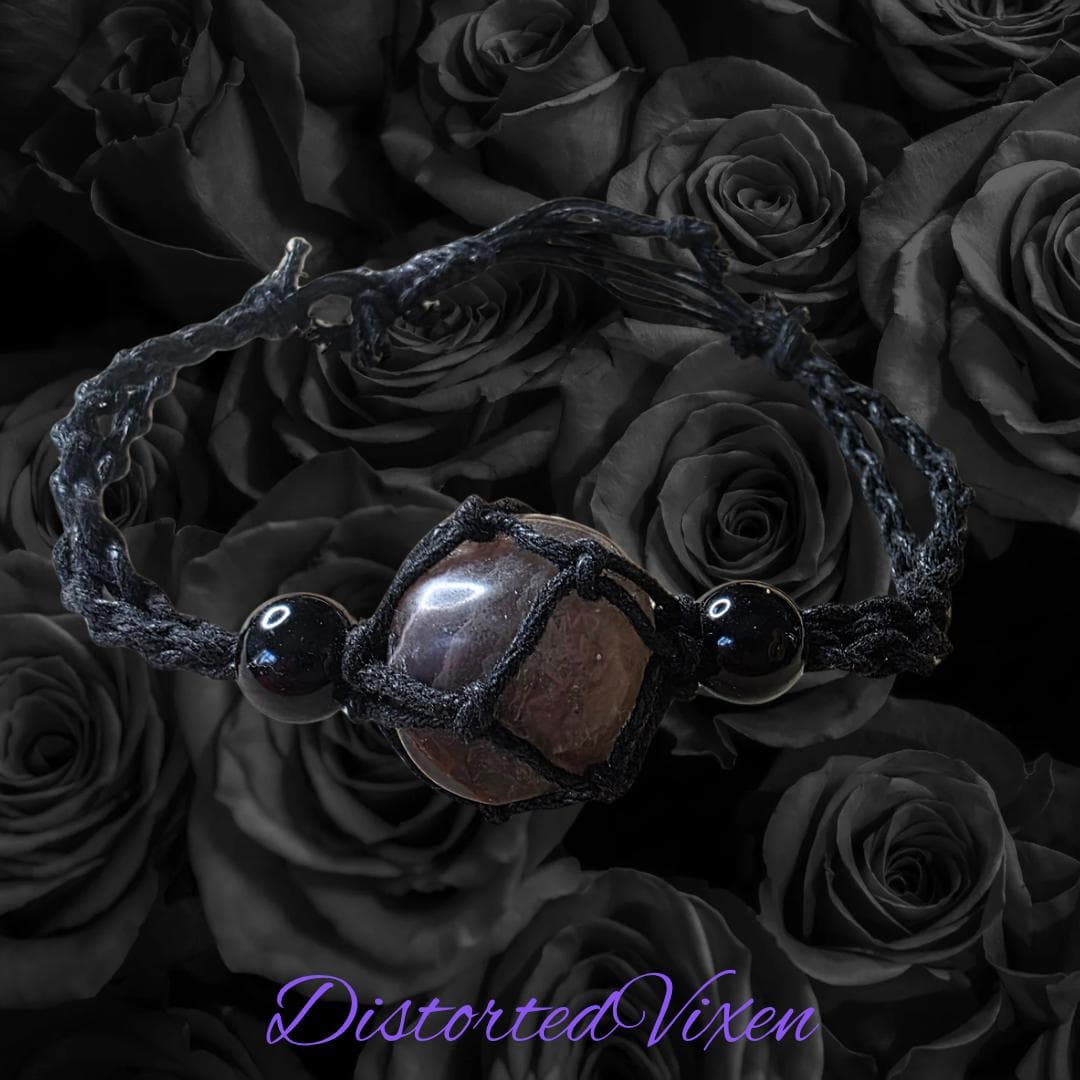 Rainbow Fluorite Macramé Jewelry — Necklace or Bracelet
