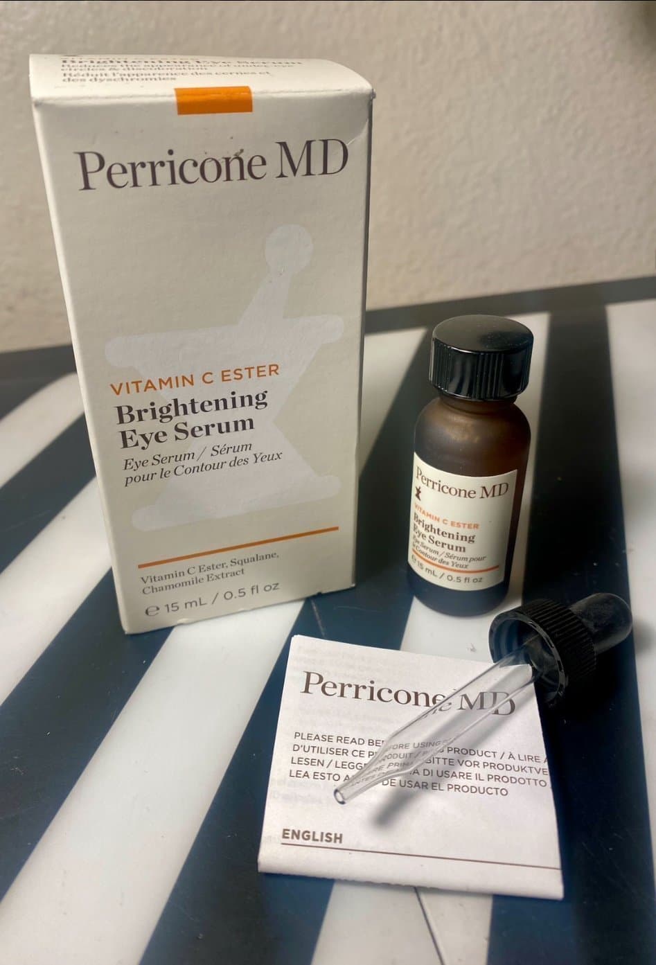 PERRICONE MD Vitamin C Ester Brightening Eye Serum (0.5 fl oz) BRAND NEW
