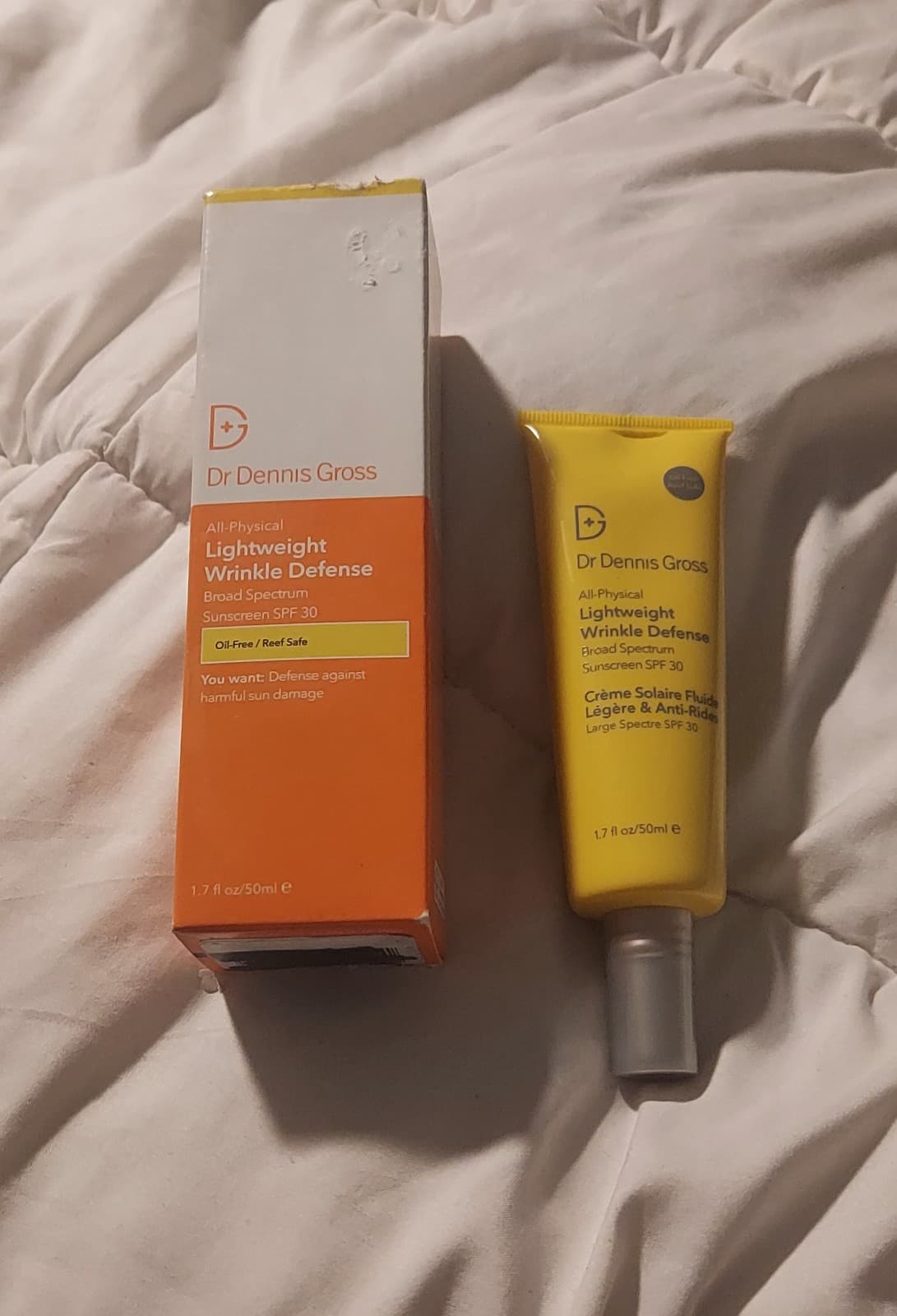 DR DENNIS GROSS SKINCARE Lightweight Wrinkle Defense Sunscreen SPF 30- BRAND NEW