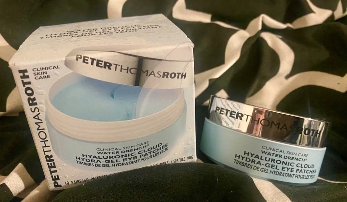 PETER THOMAS ROTH Water Drench Hyaluronic Cloud Hydra-Gel Eye Patches- BRAND NEW