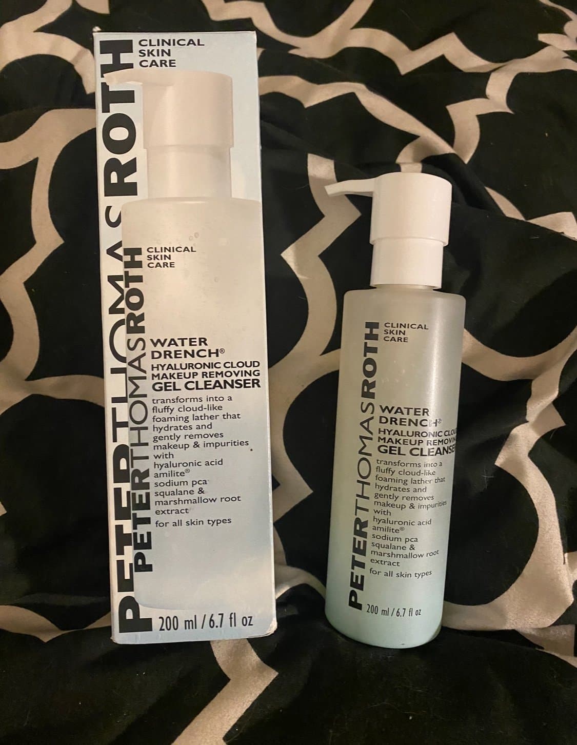 PETER THOMAS ROTH WATER DRENCH HYALURONIC CLOUD Makeup Removing Cleanser - NEW
