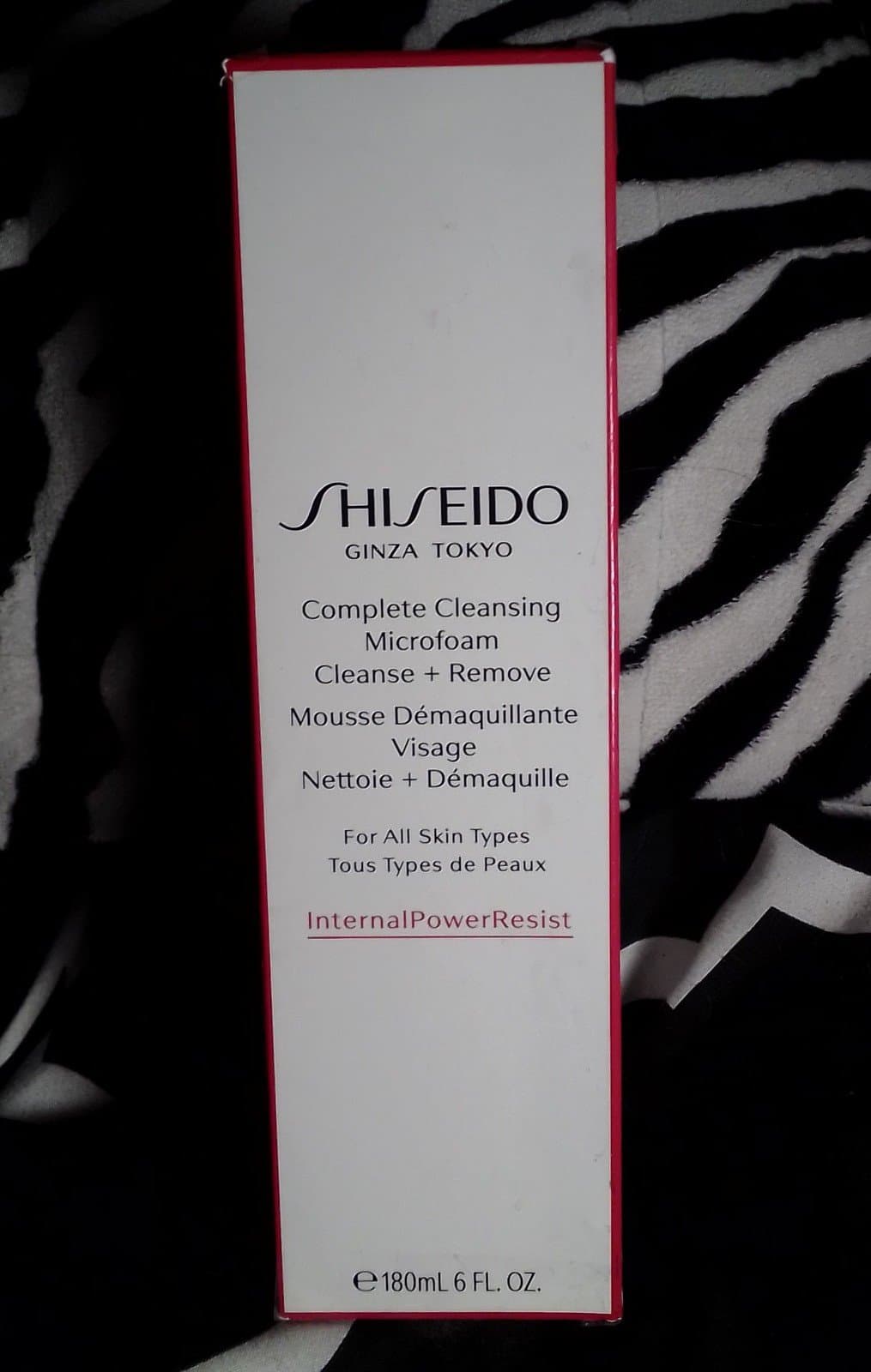 SHISEIDO Complete Cleansing Microfoam Cleanse + Remove- All Skin Types-BRAND NEW