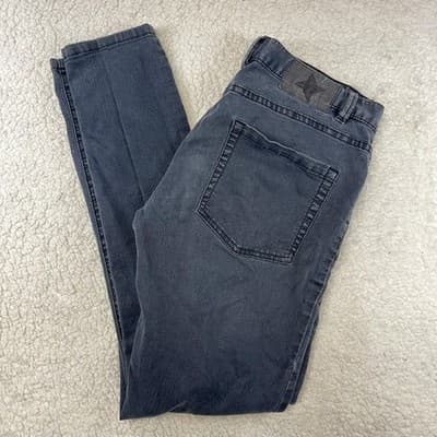BCBGeneration Skinny Jeans Womens 27 Blue Charcoal Wash Slim Stretch Denim