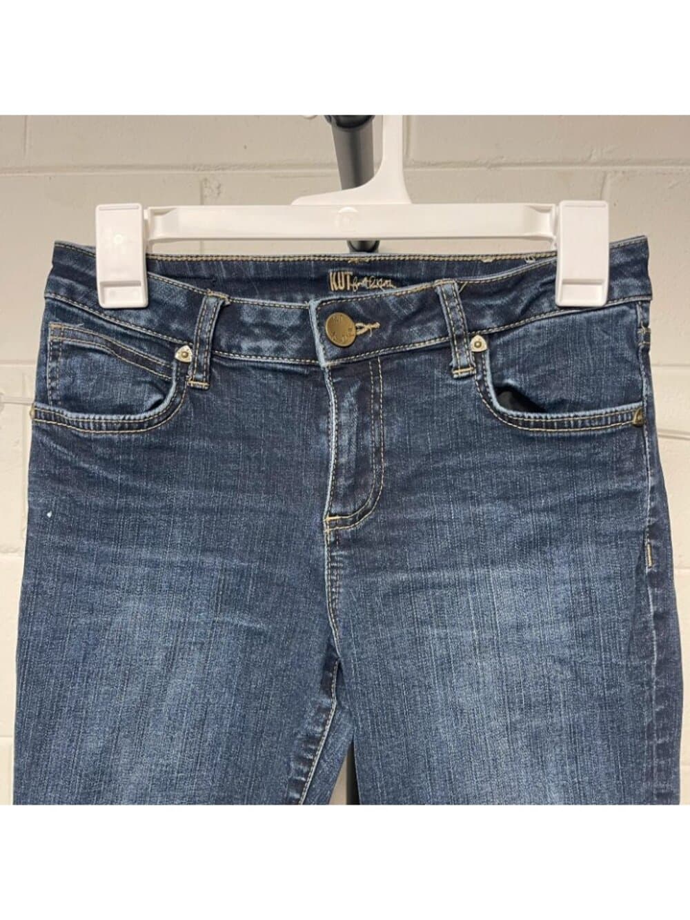 Women’s Kut From The Kloth Dark Wash Skinny Jeans Size 4 Stretch Denim