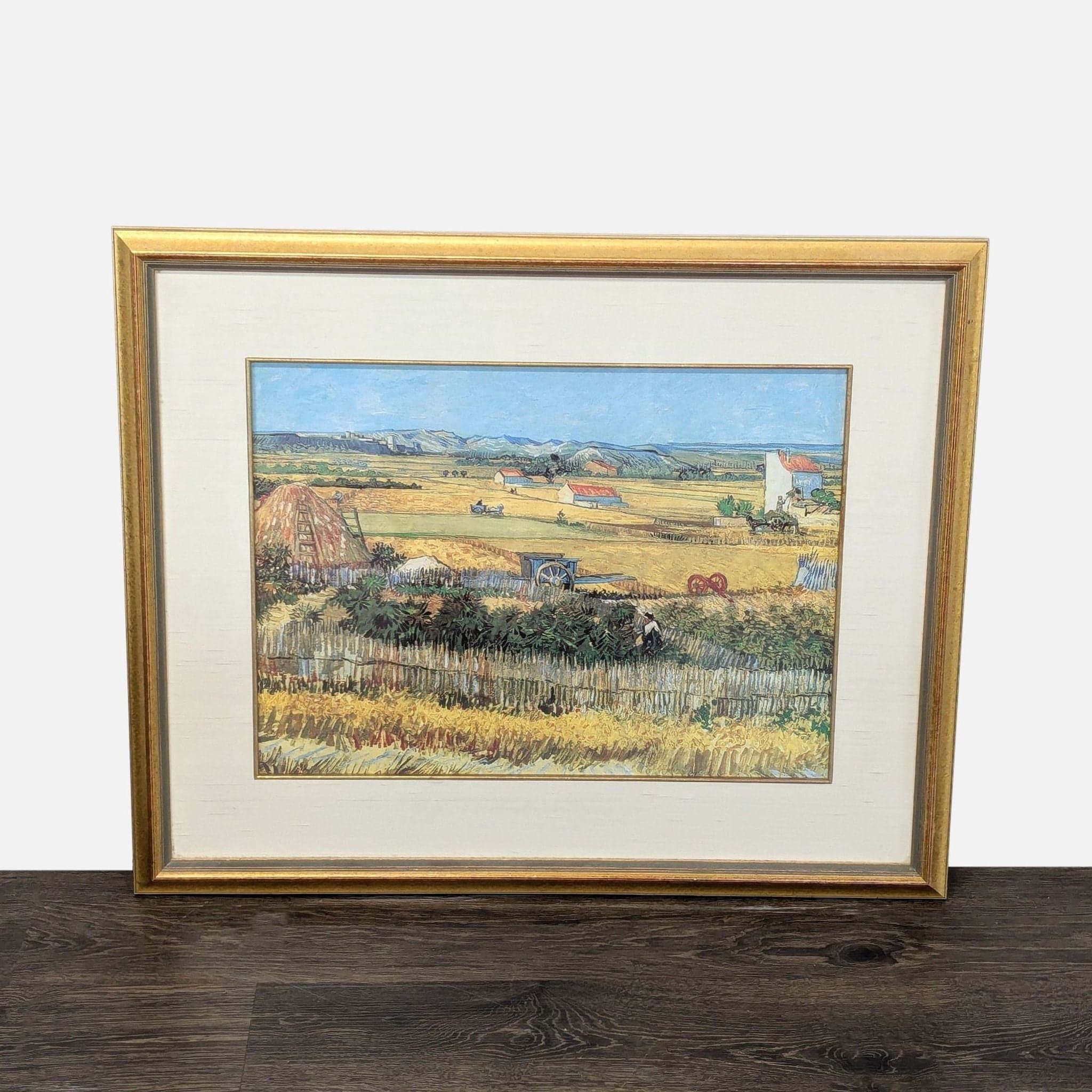 Van Gogh Framed Print - “The Harvest”