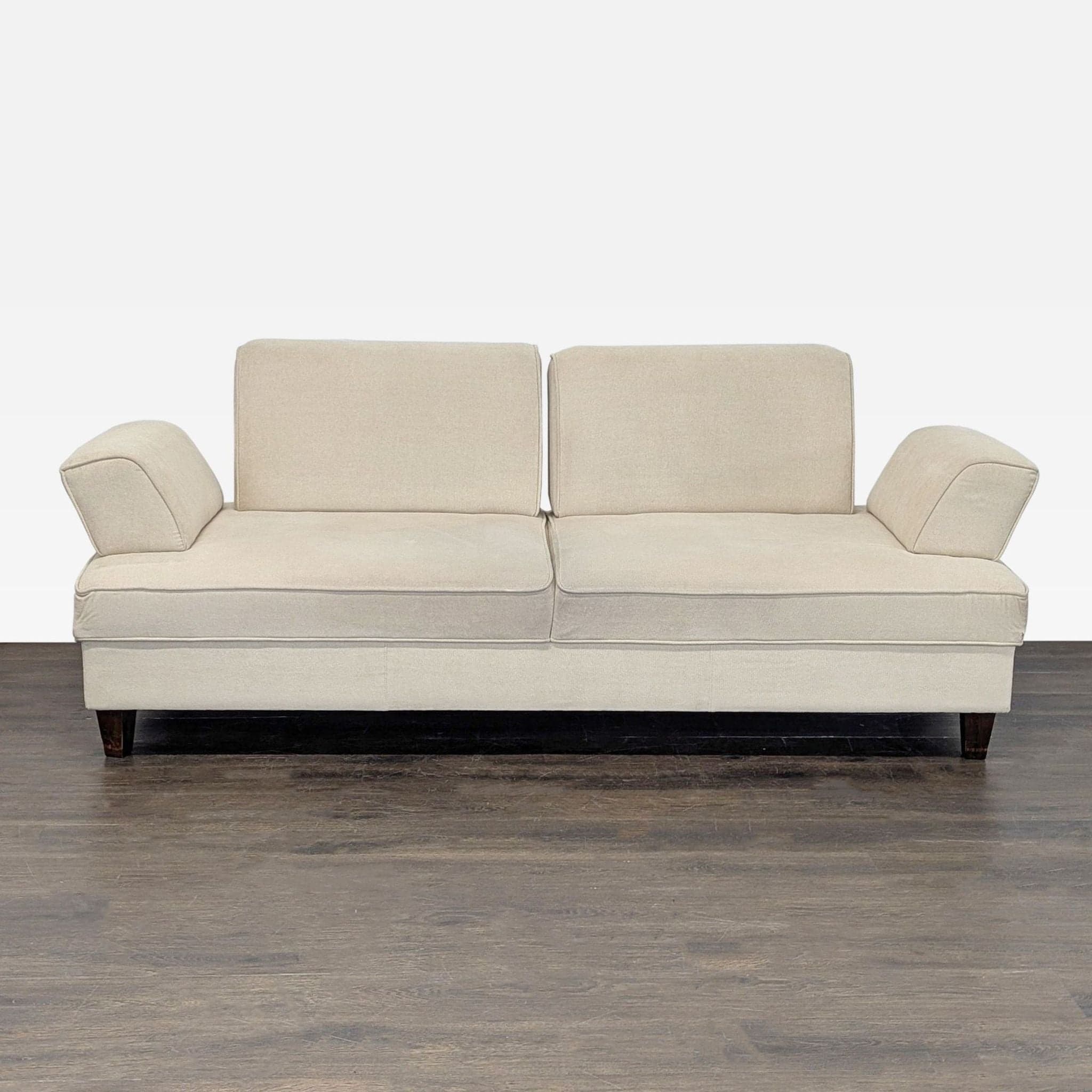 Shermag Canada 3-Seat Beige Sofa – Modern and Comfortable