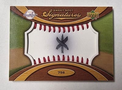 2007 Upper Deck Sweet Spot Asterisk Card *756*