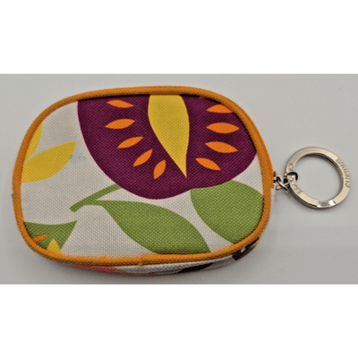 Clinique Mini Makeup Bag Cosmetics On-the-Go Purse Zipper Keychain Coin Pouch