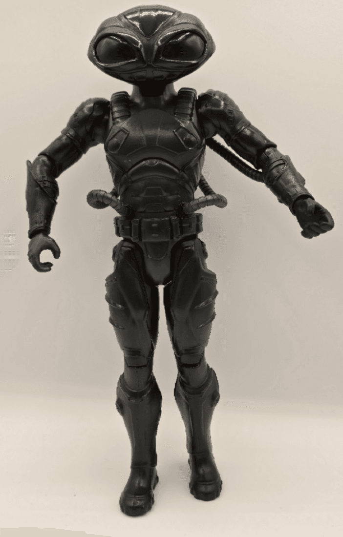 DC Aquaman True Moves Black Manta 12" Action Figure - Loose - No Backpack (2018)