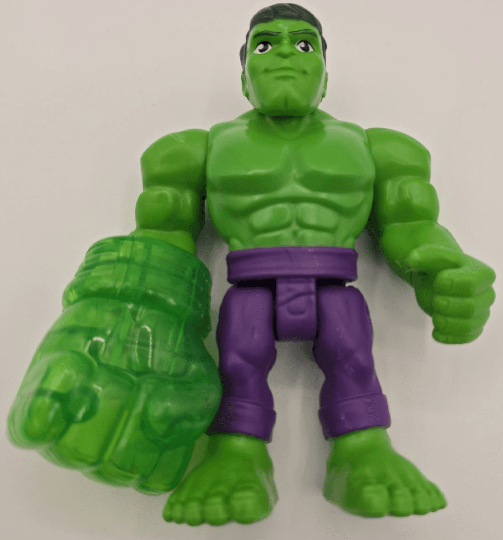 Hasbro Marvel Super Hero Adventures Hulk Action Figure 2018 5" W/Big Green Fist