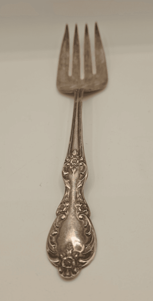 Vintage Wm. Rogers & Son Vintage Serving Meat Salad Fork - 8.5"
