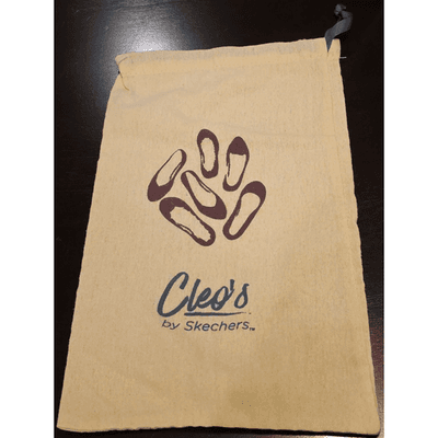 Cleo's by Skechers Storage Pull String Dust Bag for Small Bags Shoes or Sandals