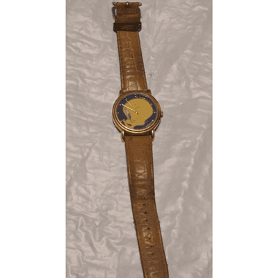 1994 Armitron Women's Watch Tweety Bird Warner Brothers Gold Analog Works