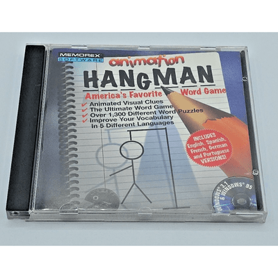 Animation Hangman PC CD-ROM for Windows 95 (1997)