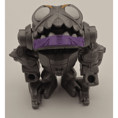 Transformers - Gnaw the Sharkticon Action Figure - Gray/Orange/Red - Used