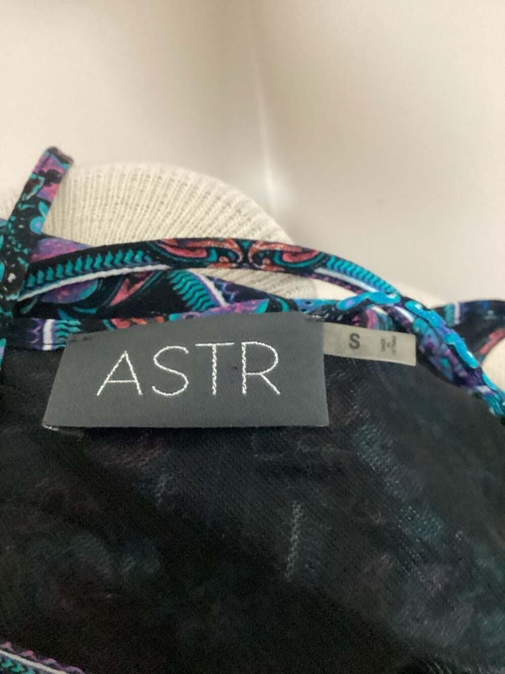 ASTR the Label Strappy Back Geometric Mandala Print Mini Dress Size S