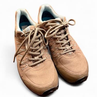Asolo Gore-Tex Suede Leather Low Top Hiking Shoes Womens 7.5 Brown