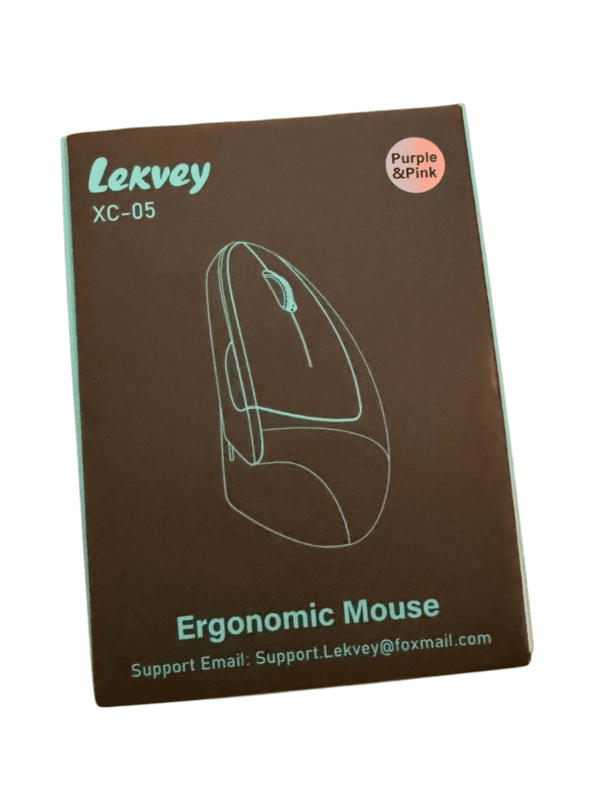 Lekvey XC-05 Ergonomic Optical Vertical Mouse Pink, Model XC-05, MPN XC-05