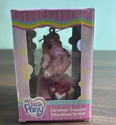 My Little Pony Kurt Adler 2008 Christmas Ornament Pinkie Pie With Present