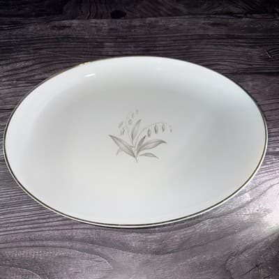 VTG 1961 Kayson Japan Fine China Golden Rhapsody 12” X 9" Oval Serving Platter