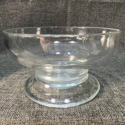 S And S Glass Long Island Magnesium UV Bowl Antique Patent Pending USA