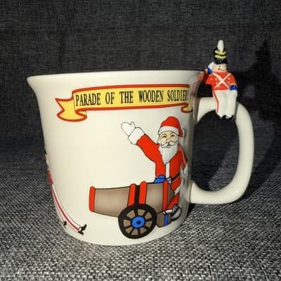 Christmas Spectacular Parade of Wooden Soldiers Mug Radio City Music Hall Cannon