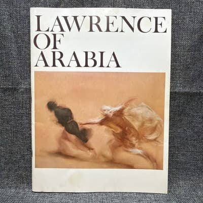 Lawrence of Arabia 1962 Columbia Pictures Illustrated SC Historical Biography