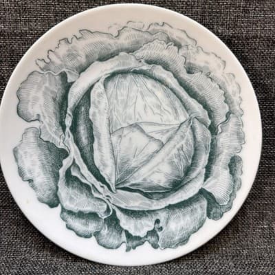 Bareuther Waldsassen Appetizer Salad Plates 7.75" Cabbage Weilbkraut Kitchen