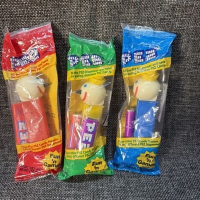 PEZ Jack In the Box set of 3. Sealed in package 1999 - Collectible- Retired