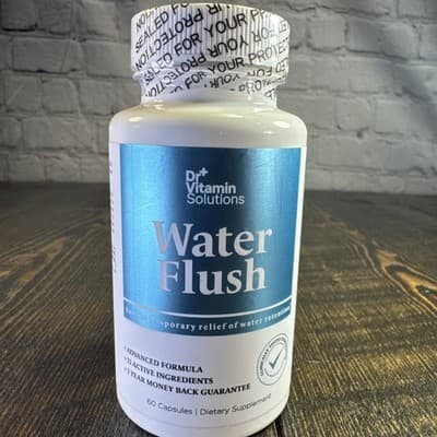 Dr. Vitamin Water Flush Pills Relief For Retention Weight Loss Detox Herbal